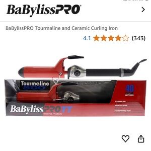 BaByliss PRO TT Tourmaline 500 Ceramic Curling Iron 1 1/2”/38mm